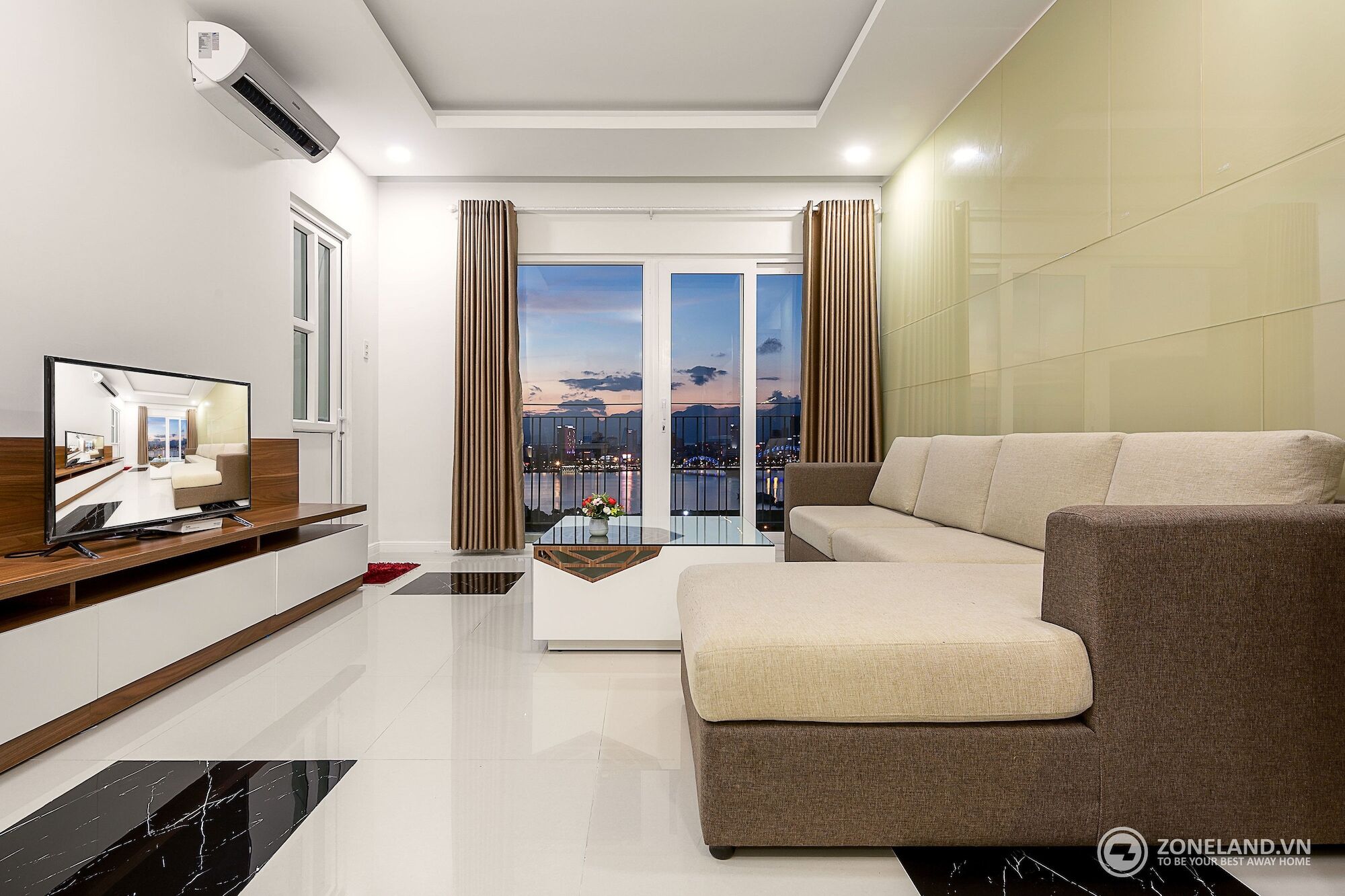 Zoneland Apartments - Monarchy Riverside Son Tra Экстерьер фото